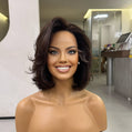 HARPER | 14" C-Shaped Curl | Natural Dark Brown | 140% Density