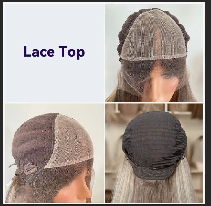 LAYLA | Sandy Blonde Balayage | Lace Top Wig