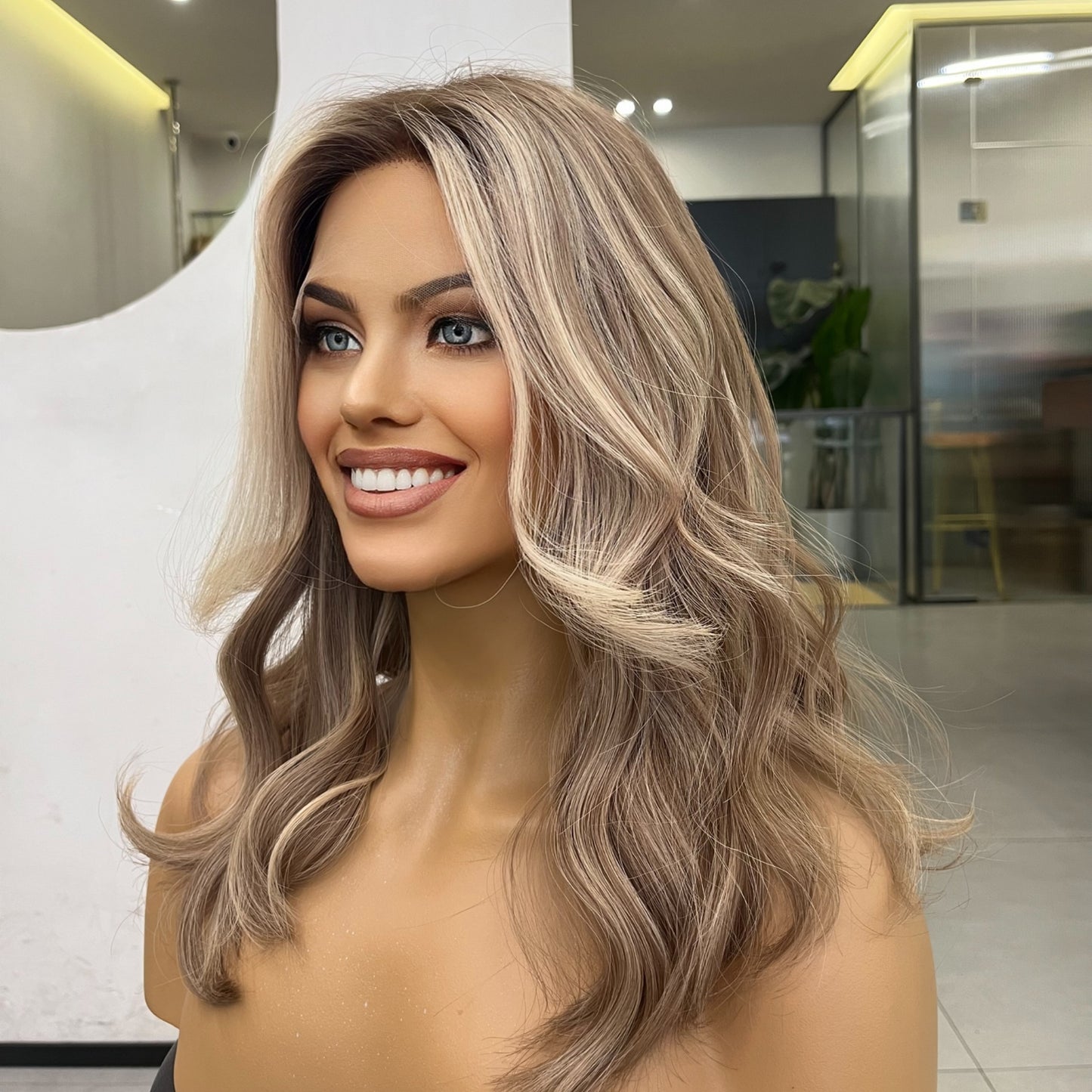 GIANNA Signature Wig – 18” Mongolian Human Hair