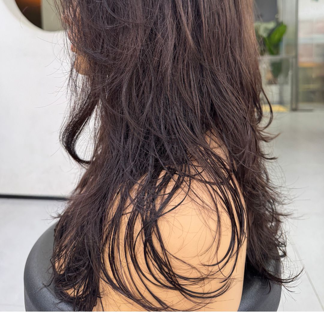 MILANA — Long Layered Curly Wig | 22” Natural to Soft Brown Ombre