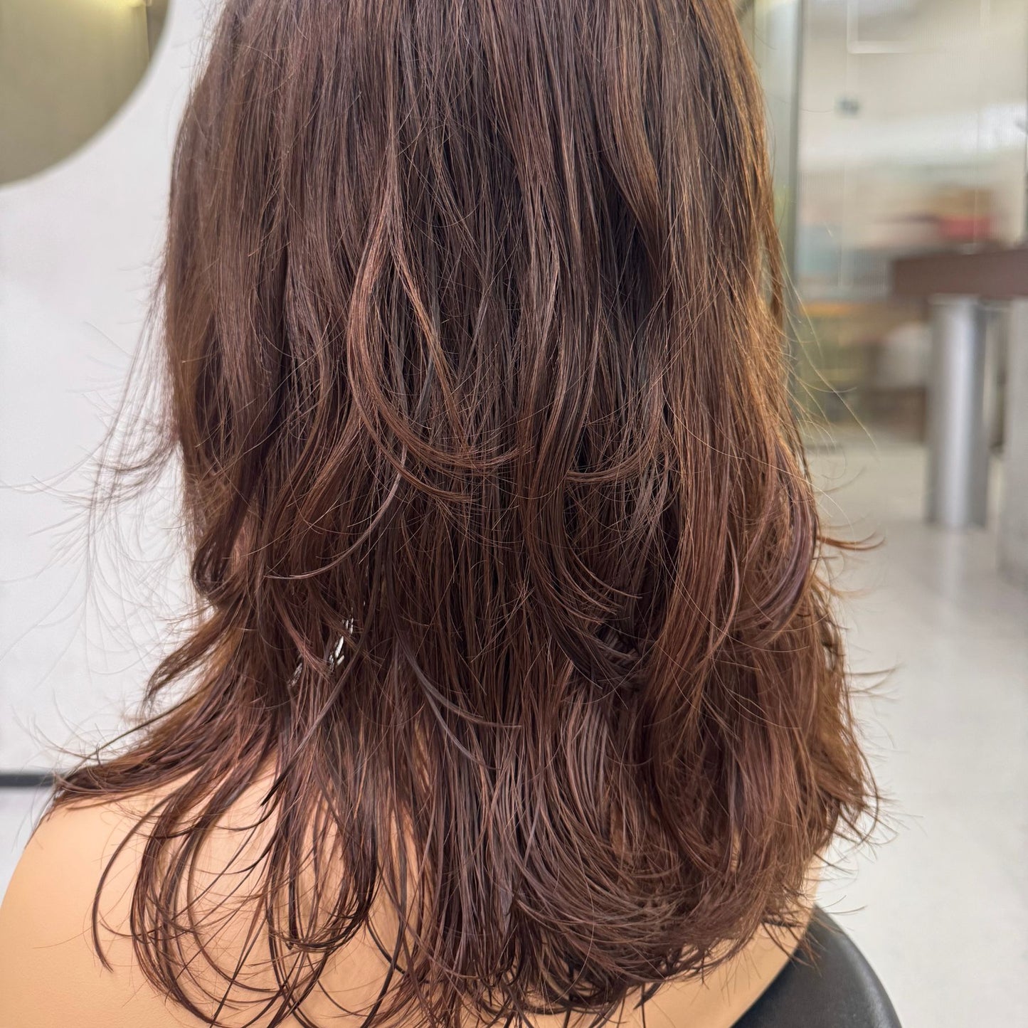 MEL - 16” Mocha Mousse Brown with Natural Highlights