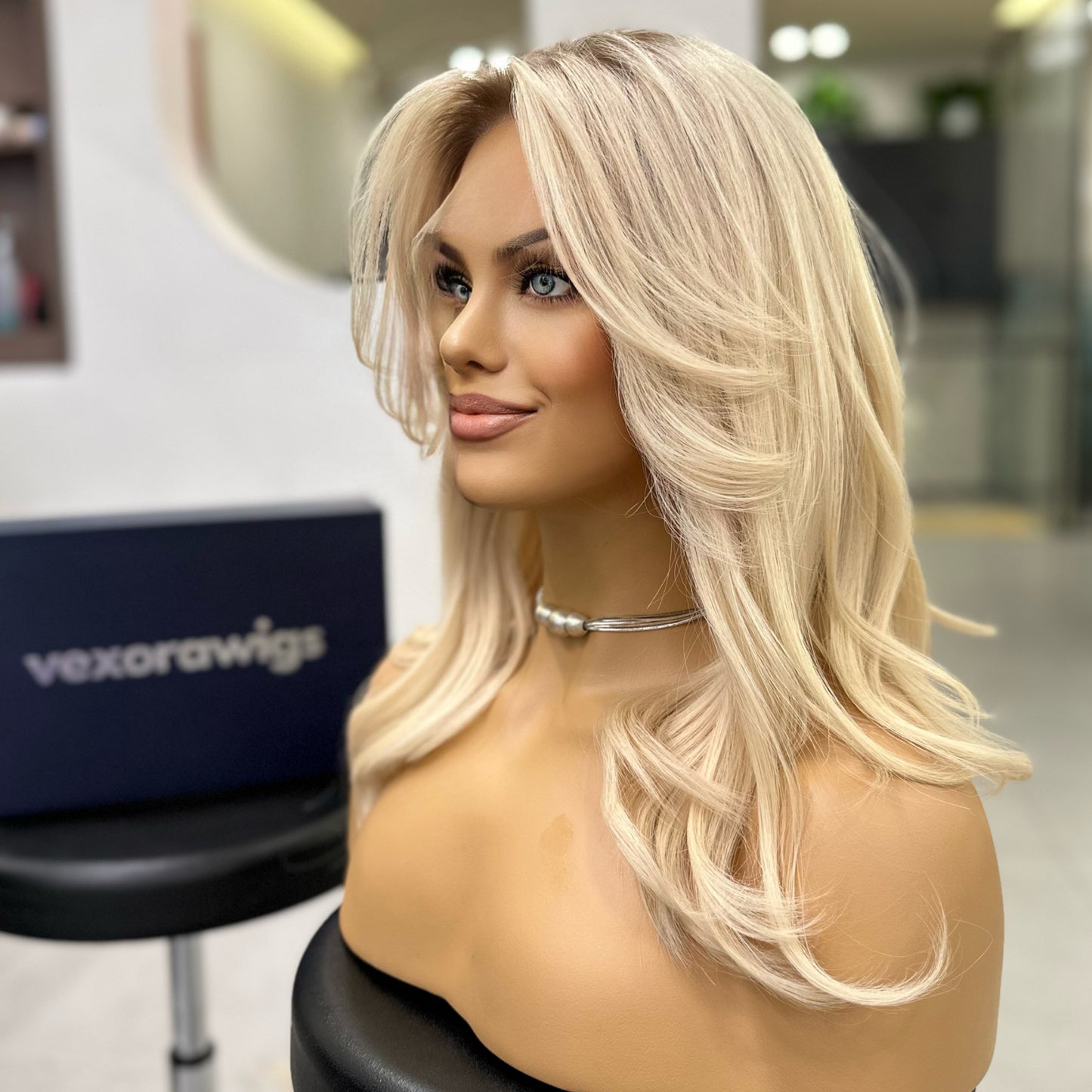 CLORIS | Light Neutral Cream Blonde Balayage