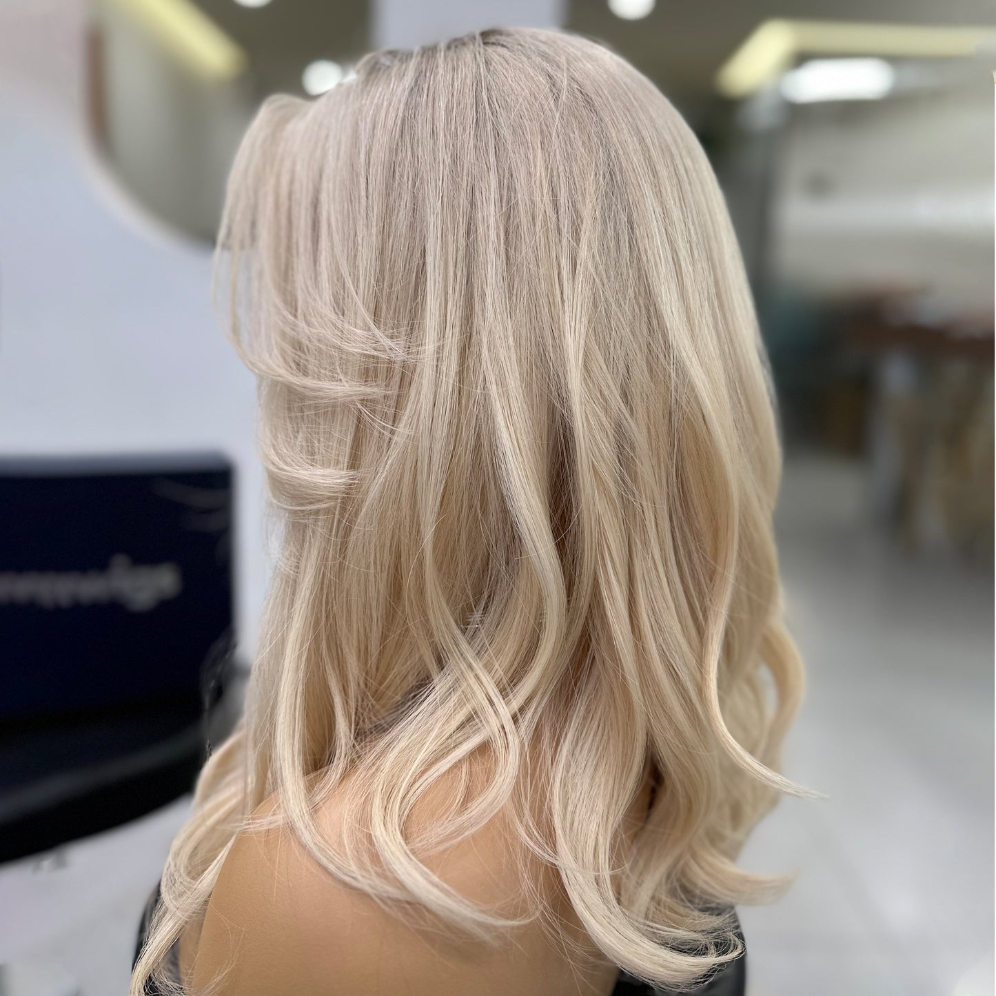 CLORIS | Light Neutral Cream Blonde Balayage