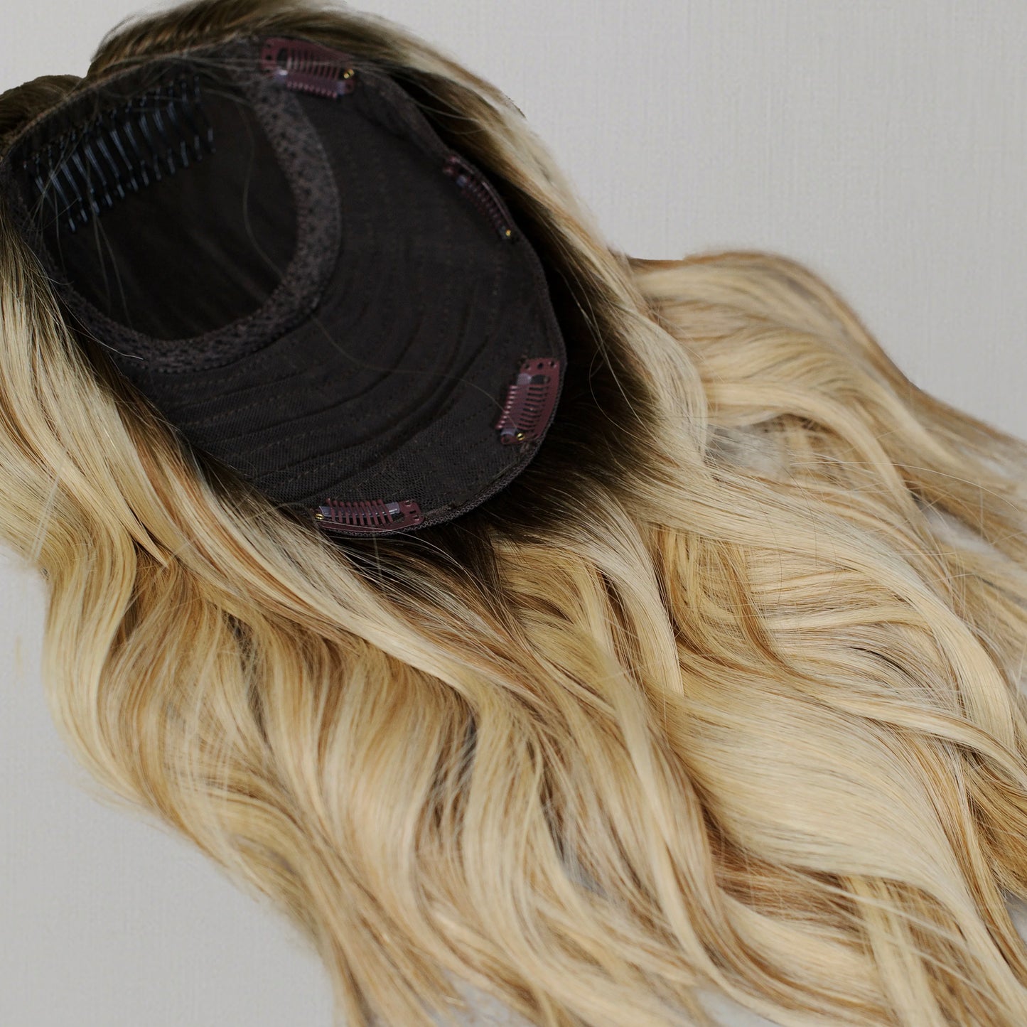 CARLIN-8 x 8 Silk Base Top Hair Topper 16''