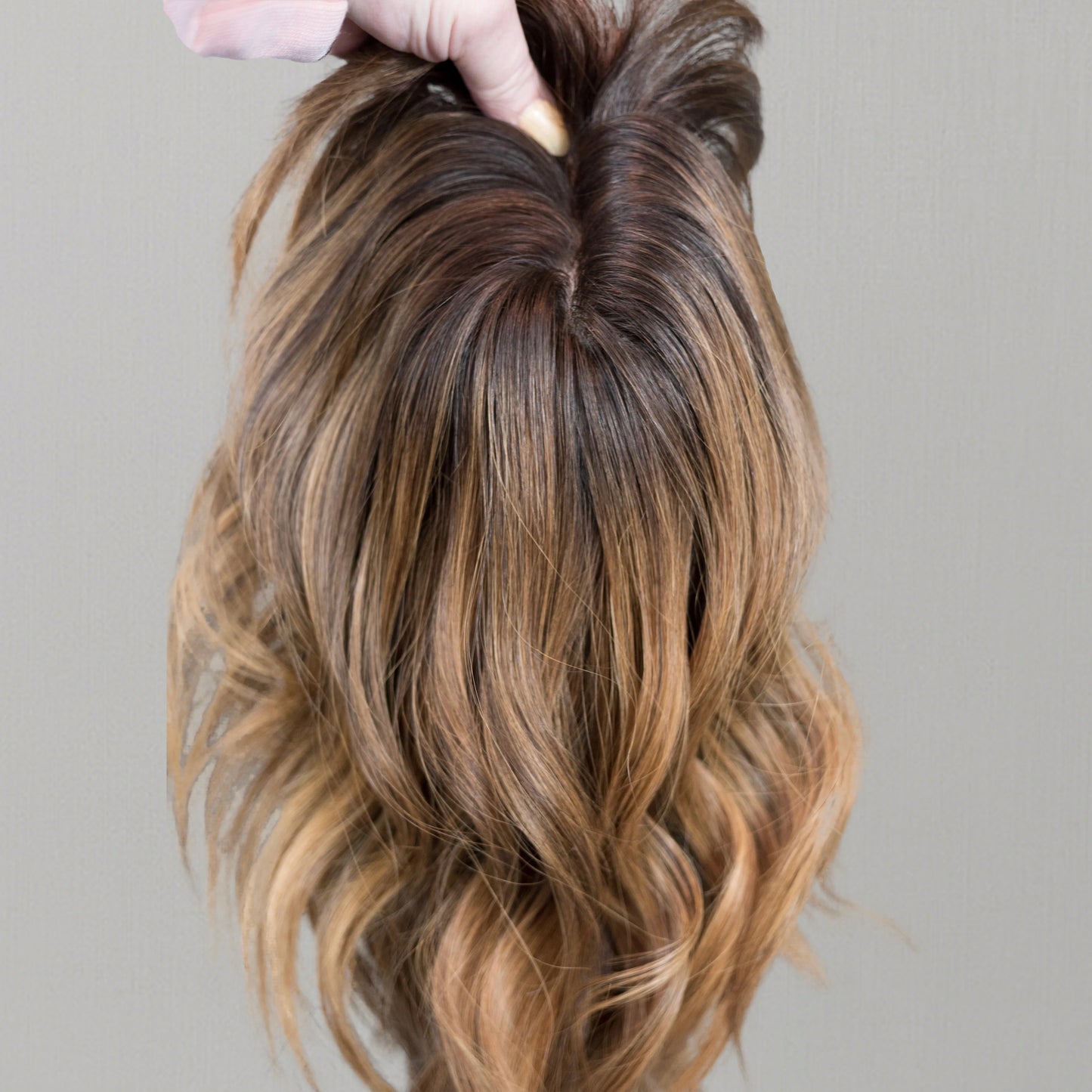 CARMEN-8 x 8 Silk Base Top Hair Topper