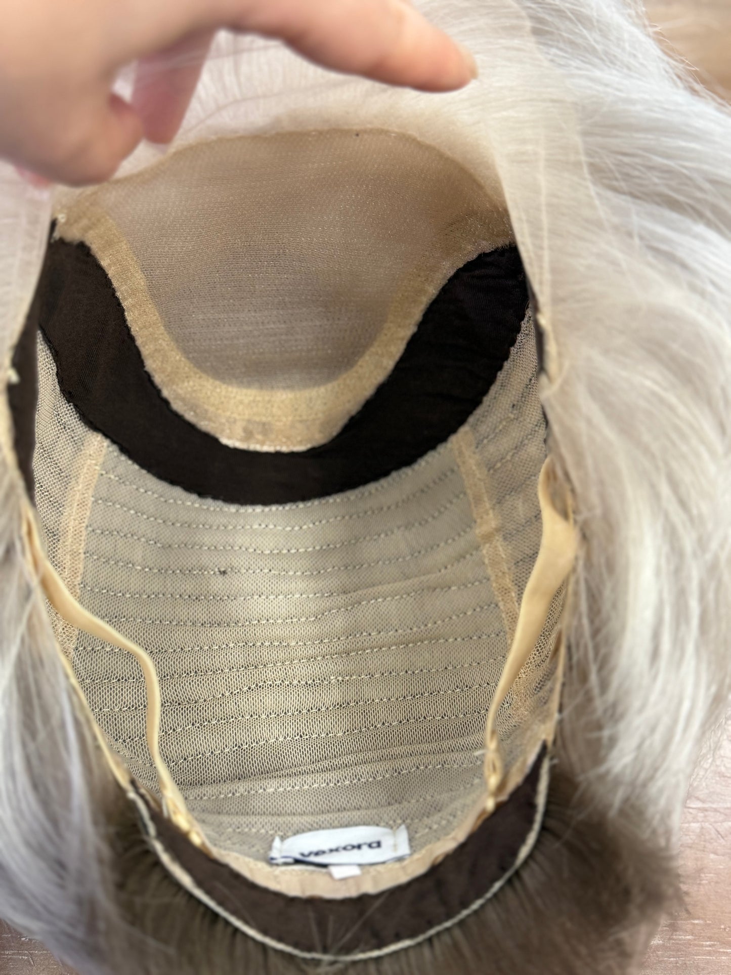 MERYL | Cool-Toned Pearl Silver Pixie 12" | 100% Human Hair