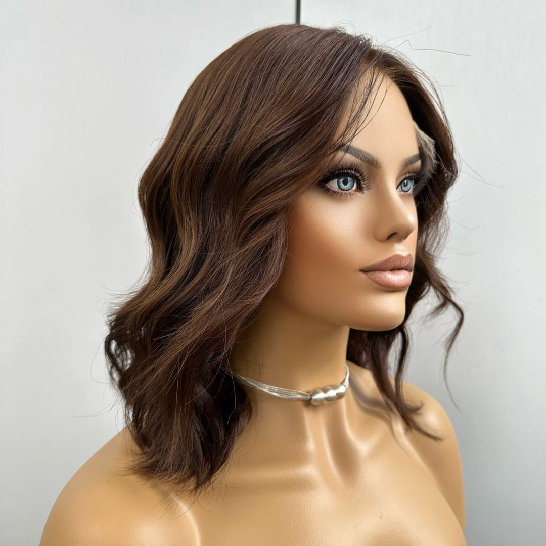 DOREEN | Natural Dimensional Dark Brown