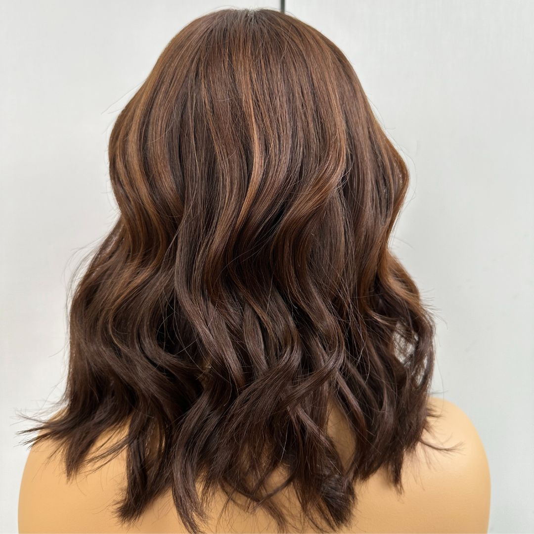 DOREEN | Natural Dimensional Dark Brown