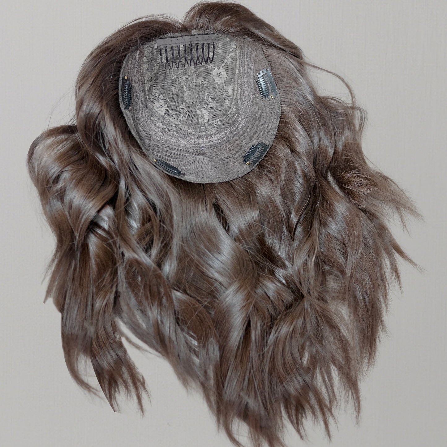 DEBBY-8 x 8 Silk Base Top Hair Topper 16''