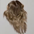 EDITH-8 x 8 Topper de pelo con base de seda de 16''
