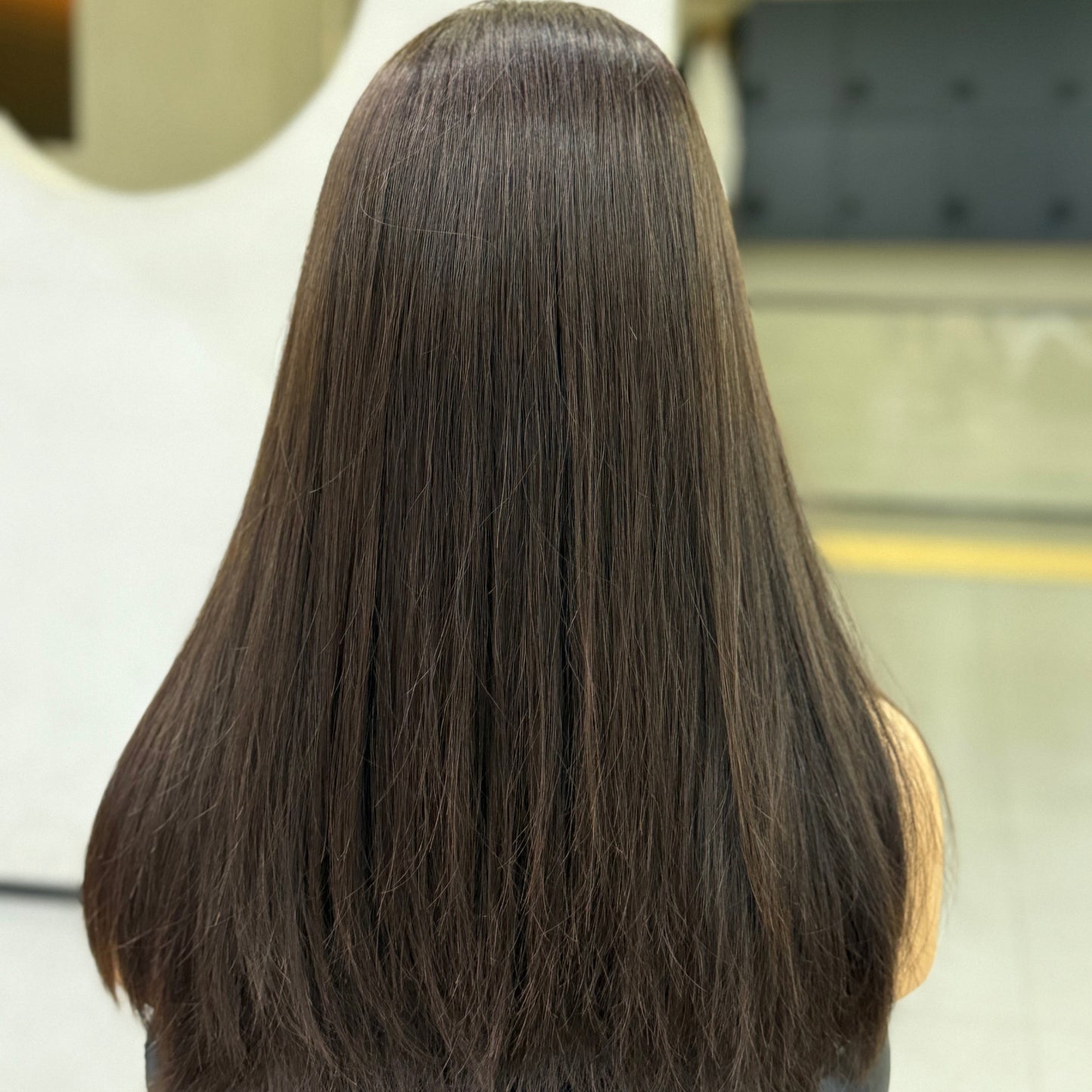 FARIDA | 20" Darkest Brown Raw European Hair Wig