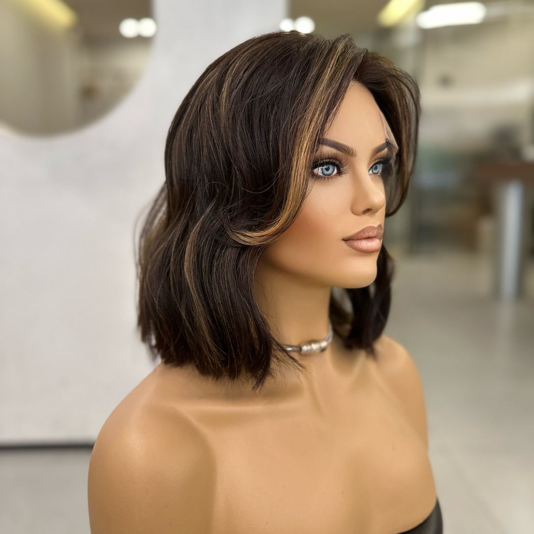 JOCELYN- Great Highlighted Hair For Brunettes Dark Brown Base