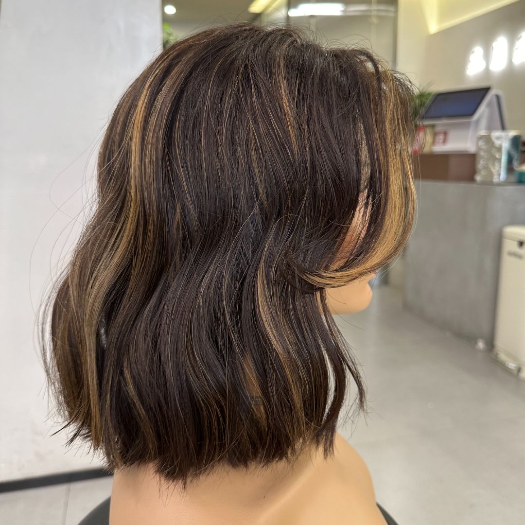 JOCELYN- Great Highlighted Hair For Brunettes Dark Brown Base