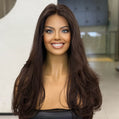 MILANA | Long Layered Curly Wig | 22” Natural to Soft Brown Ombre