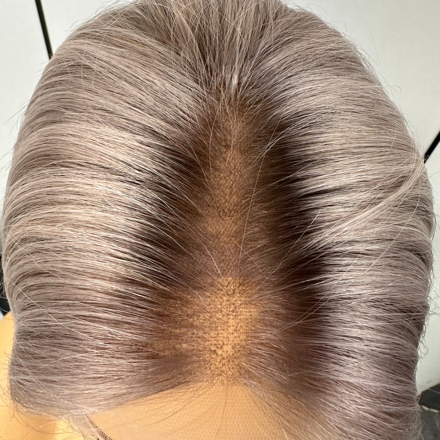 NADIA | Medium Ice Blonde Balayage 14"