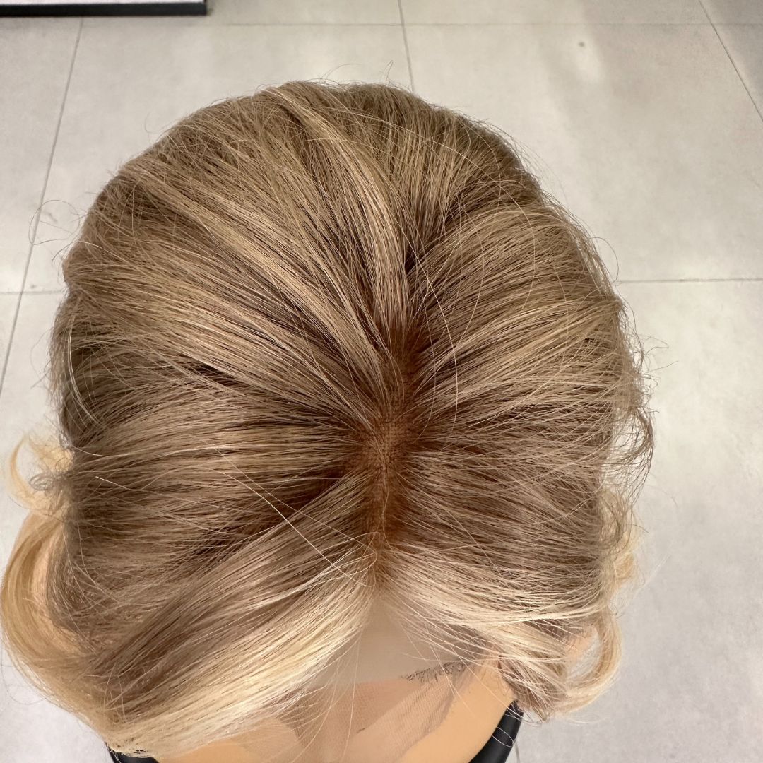 TAYLOR | Balayage rubio cremoso ombré de 40 cm