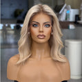 VICTORIA | 16" Creamy Vanilla Blond Hair Wig