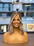 JULIA | Topper – Summer Balayage | 3"x6" | 16" | Light Volume