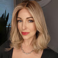 TAYLOR | Balayage rubio cremoso ombré de 40 cm