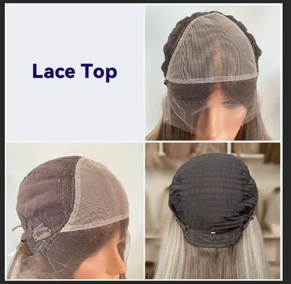 LAYLA | Sandy Blonde Balayage | Lace Top Wig
