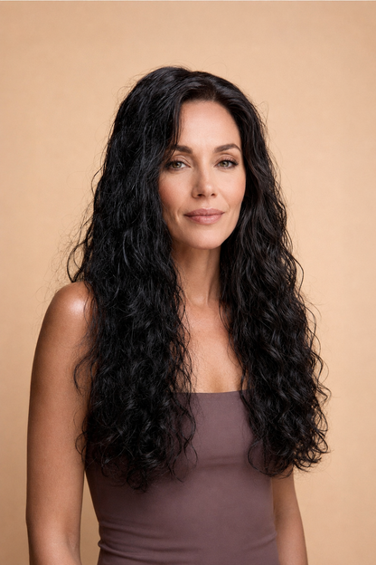 NOVA | Natural Curl Lace Top Wig