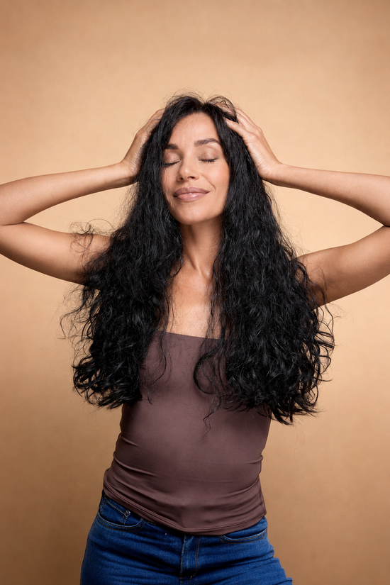 NOVA | Natural Curl Lace Top Wig