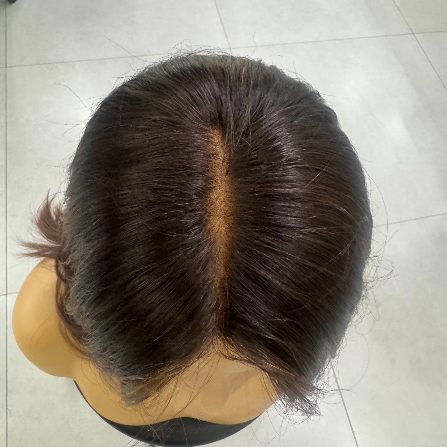 CHARLOTTE | 18” Caramel Money Piece | Glueless Mongolian Human Hair Wig