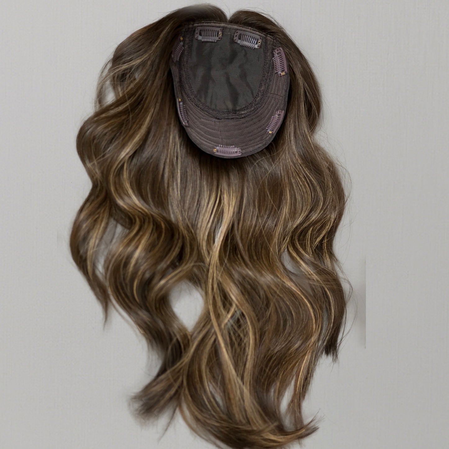 CALLIOPE-7 x 7 Silk Base Top Hair Topper 18''