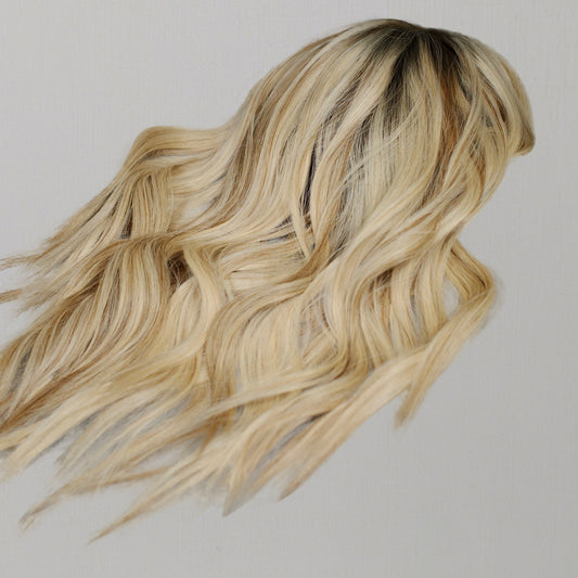 CARLIN-8 x 8 Silk Base Top Hair Topper 16''