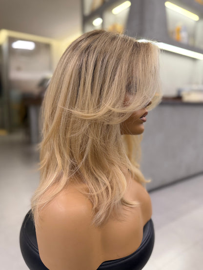 ANASTASIA | The Rooted Balayage Layer | Hand-Crafted Fine-Denier Realism