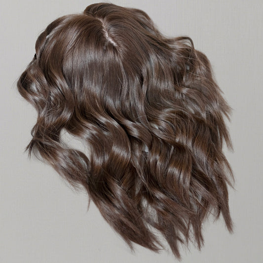 DEBBY-8 x 8 Silk Base Top Hair Topper 16''