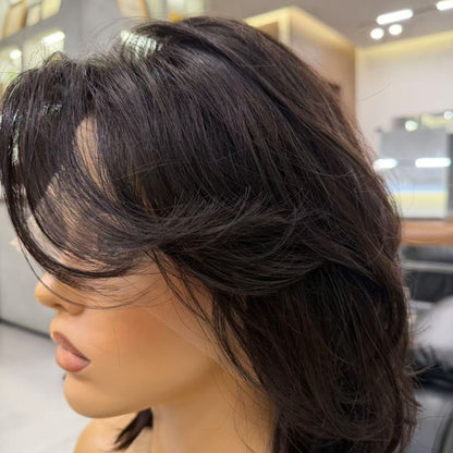 HARPER | 14" C-Shaped Curl | Natural Dark Brown | 140% Density