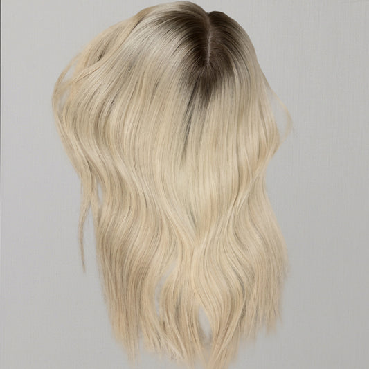 ISABEL-8 x 8 Silk Base Top Hair Topper 16''