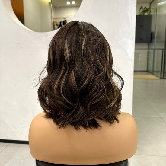 JENNA | Dark Brunette Base With Sun-Kissed Highlights