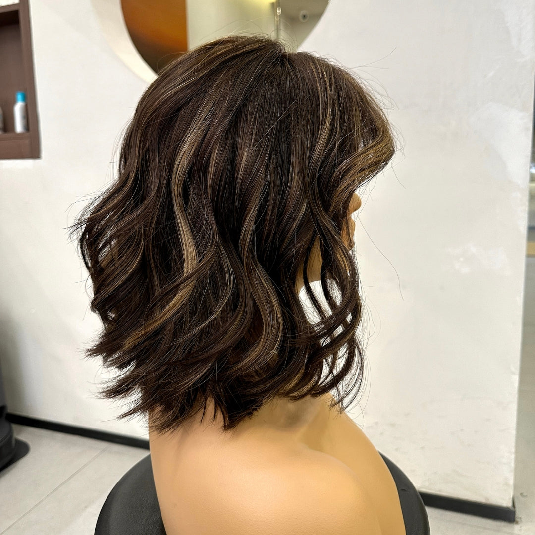 JENNA | Dark Brunette Base With Sun-Kissed Highlights