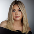 KRISS -  Honey Cream Blonde with Natural Root | Signature Wig – 16” Mongolian Human Hair