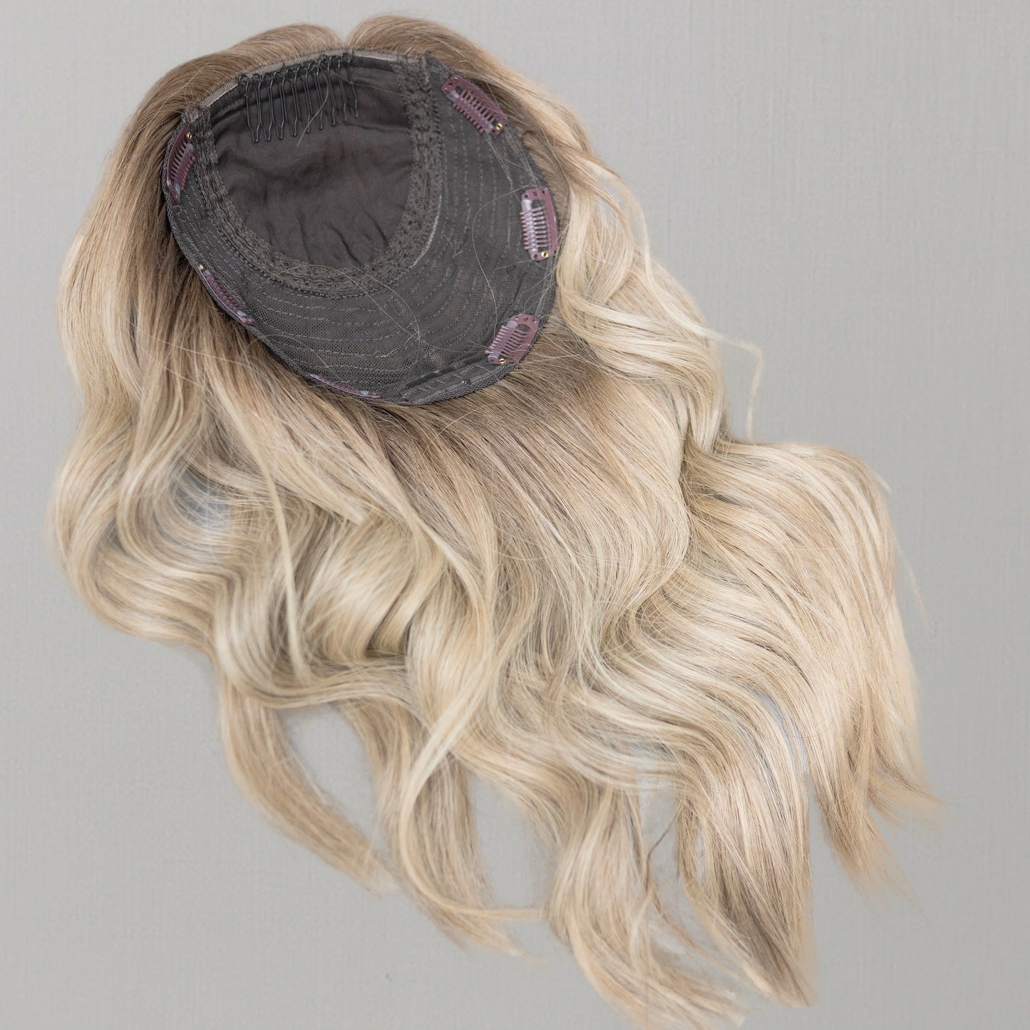 LIANE-8 x 8 Silk Base Top Hair Topper 18''