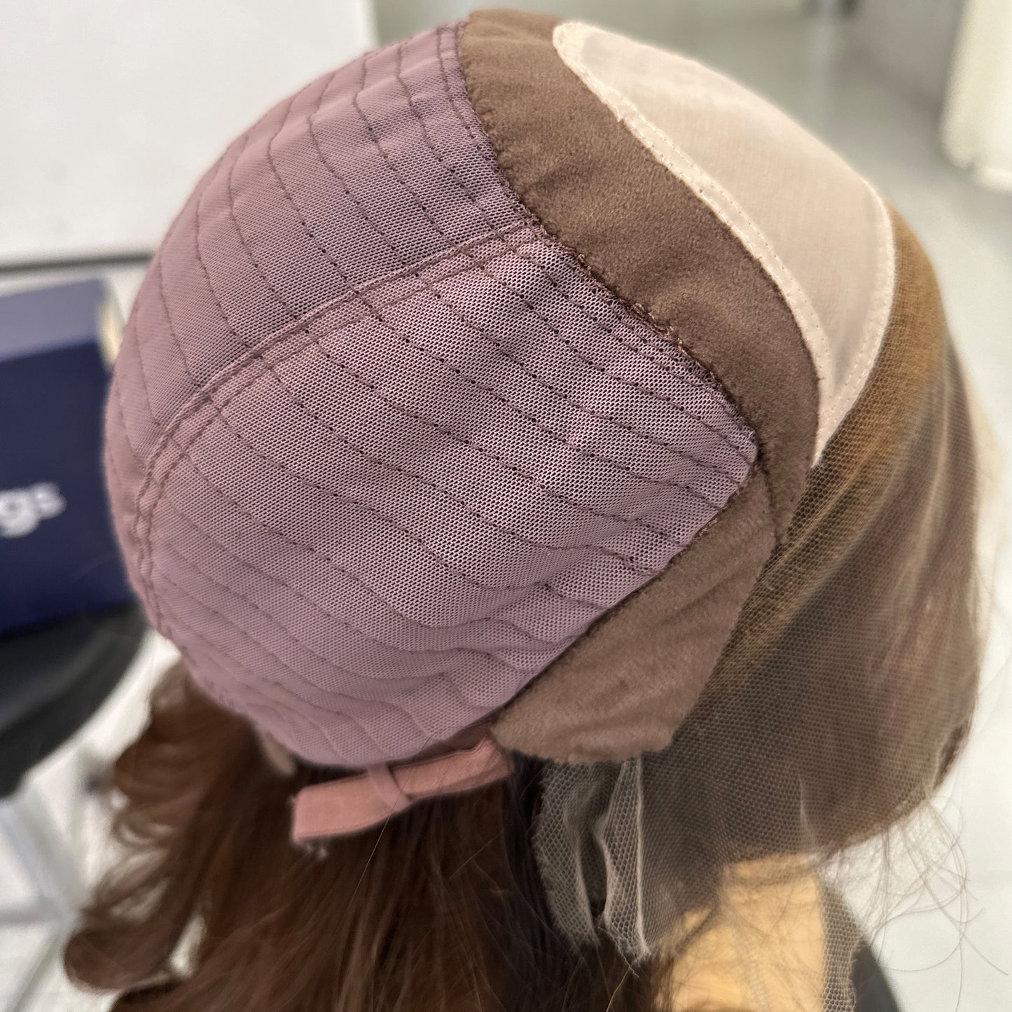 SYLVIA | Natural Brown Subtle Hilights with Natural Dark Brown Root