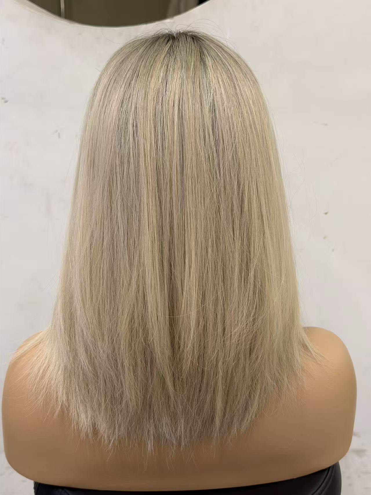 SLOANE | Ash Blonde Balayage Lace Top Wig