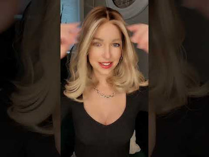 TAYLOR-Ombre Creamy Blonde Balayage 16 дюймов